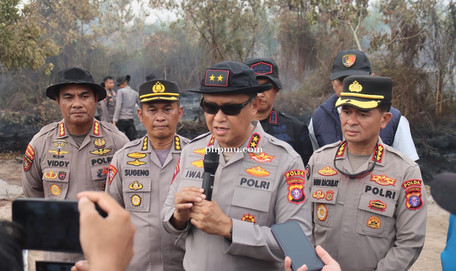 Tegas Tangani Karhutla, Kapolda Kalteng: 51 Kasus Ditangani dan 13 Orang Ditetapkan Tersangka