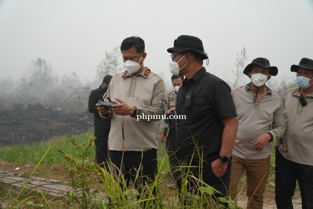 Polda Kalteng Optimalkan Pemadaman Karhutla di Manduhara Ujung dengan Cairan X-Fire