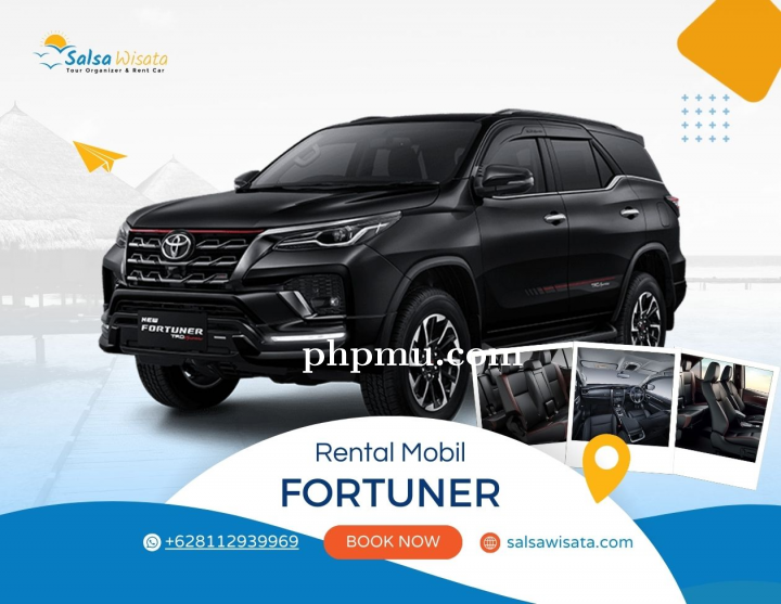 Rental Fortuner Bengkulu untuk Acara Keluarga Besar