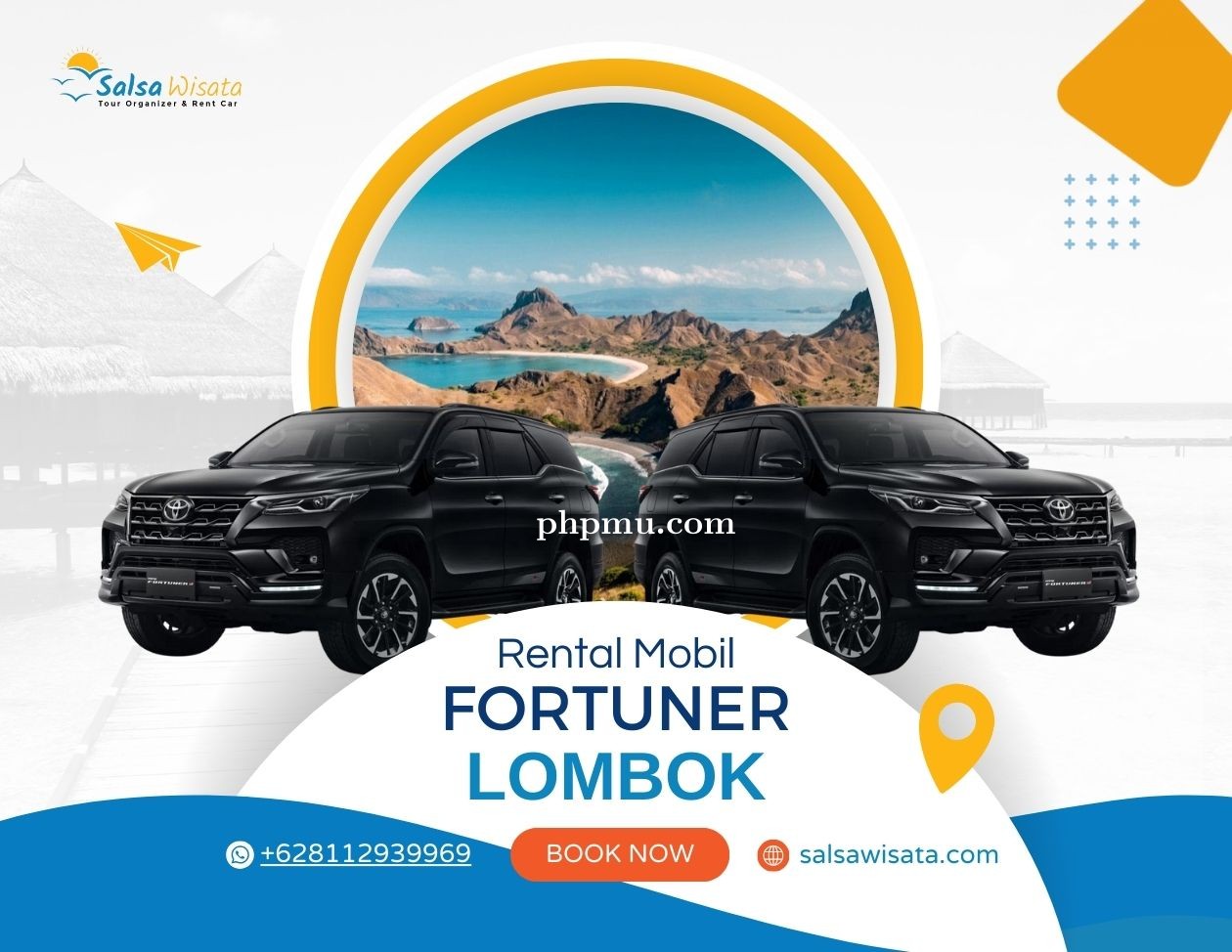 Rental Fortuner Lombok untuk Mengunjungi Destinasi Wisata Tersembunyi
