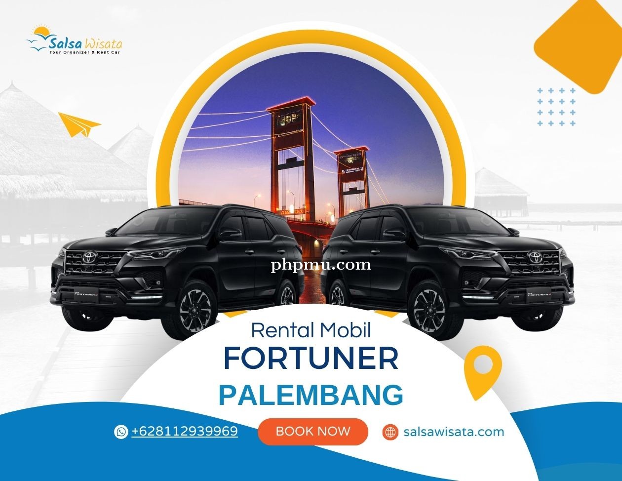 Rental Fortuner Palembang: Fasilitas Kenyamanan Lengkap