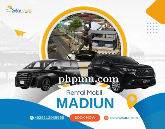 Sewa Mobil Madiun Terdekat dari Lokasi Anda